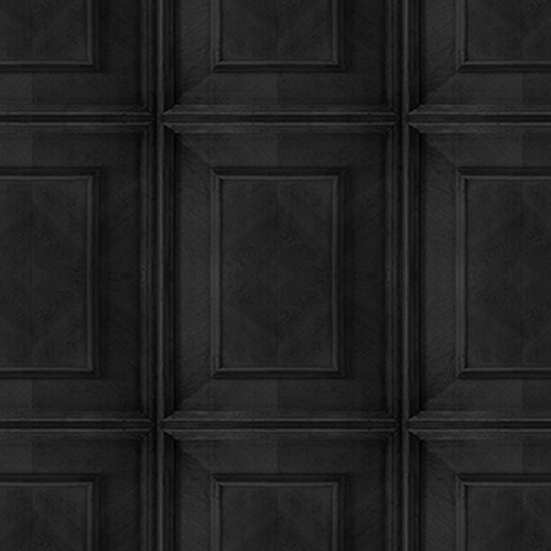 Charcoal Dutch Inlay Panelling Wallpaper